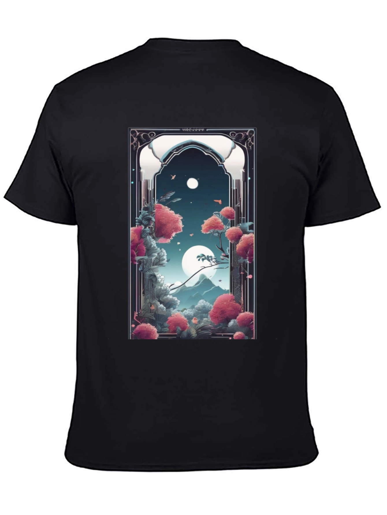 Mystic Archway Graphic Tee - Unisex Cotton Blend