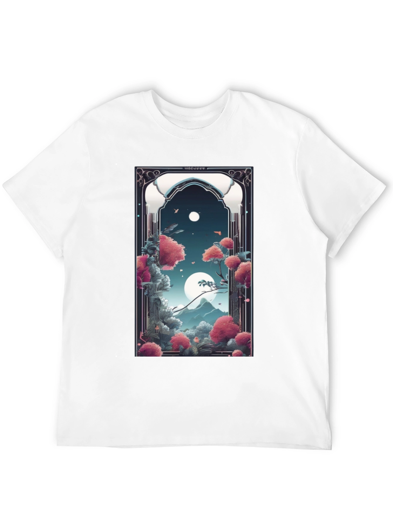 Mystic Archway Graphic Tee - Unisex Cotton Blend
