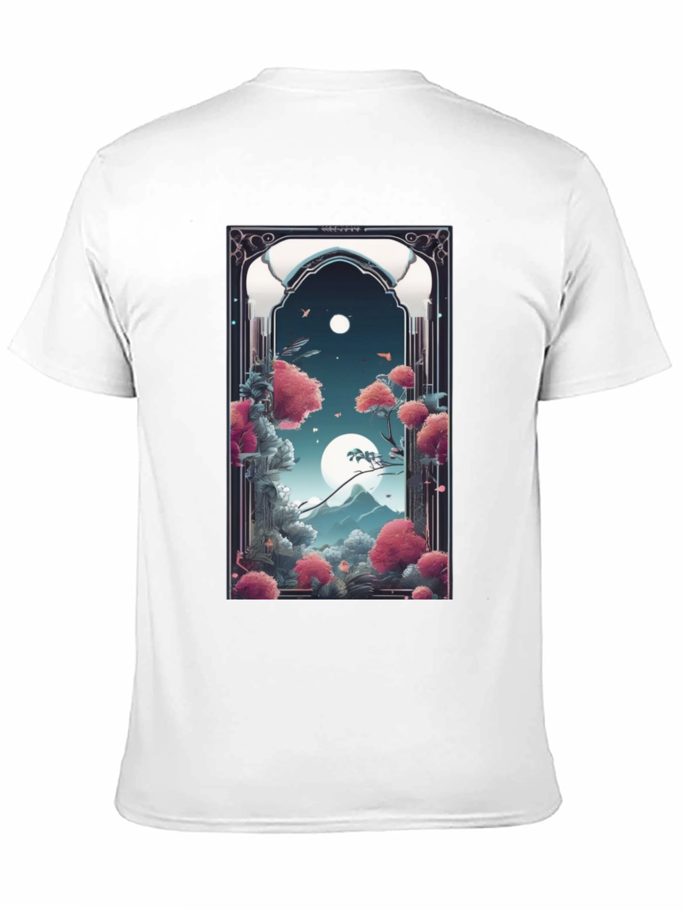 Mystic Archway Graphic Tee - Unisex Cotton Blend