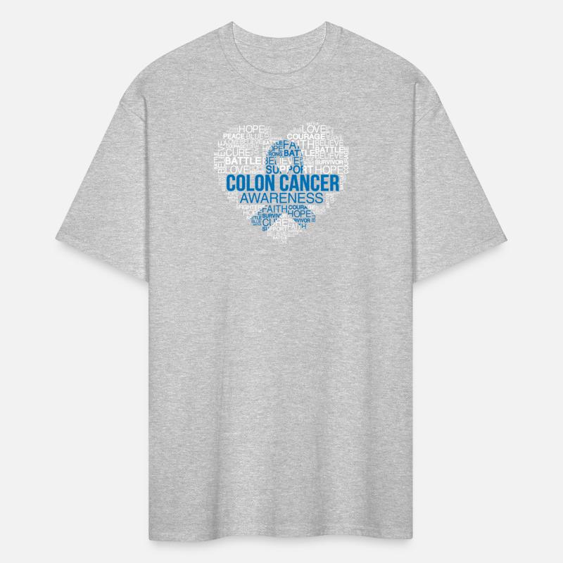 Heart With Dark Blue Ribbon Colon Cancer Awareness