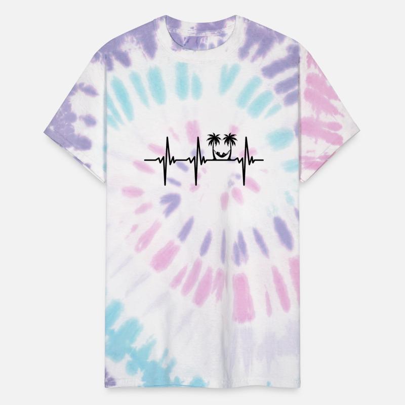 Heartbeat For Palm Trees And Tropical Vacations