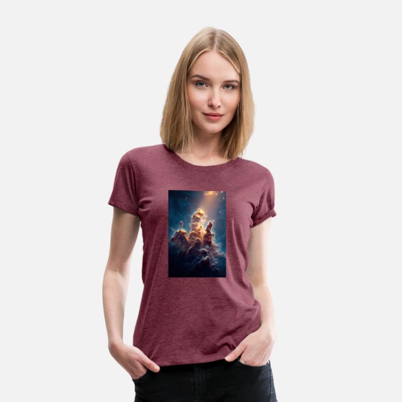 Heavenly Light Over Nebula Peaks