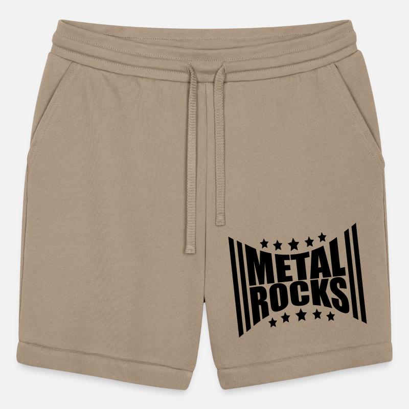 Heavy Metal Rocks Hard Rock Music Text Quote Logo