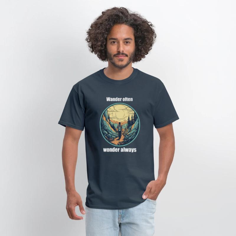 Hiking T-shirt With Matching Saying, Perfect Gift