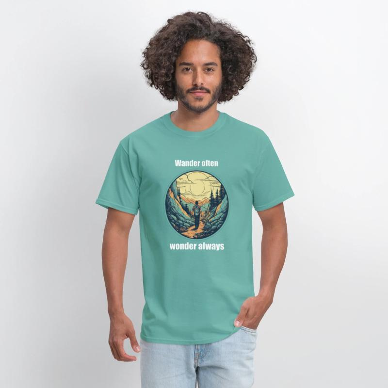Hiking T-shirt With Matching Saying, Perfect Gift