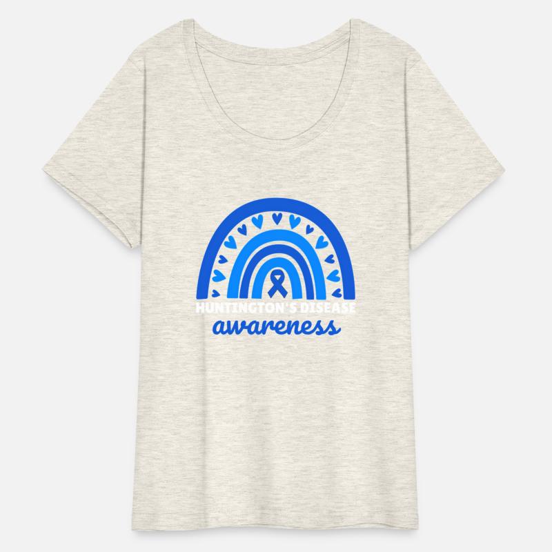 Hington'S Disease Awareness Rainbow Wo