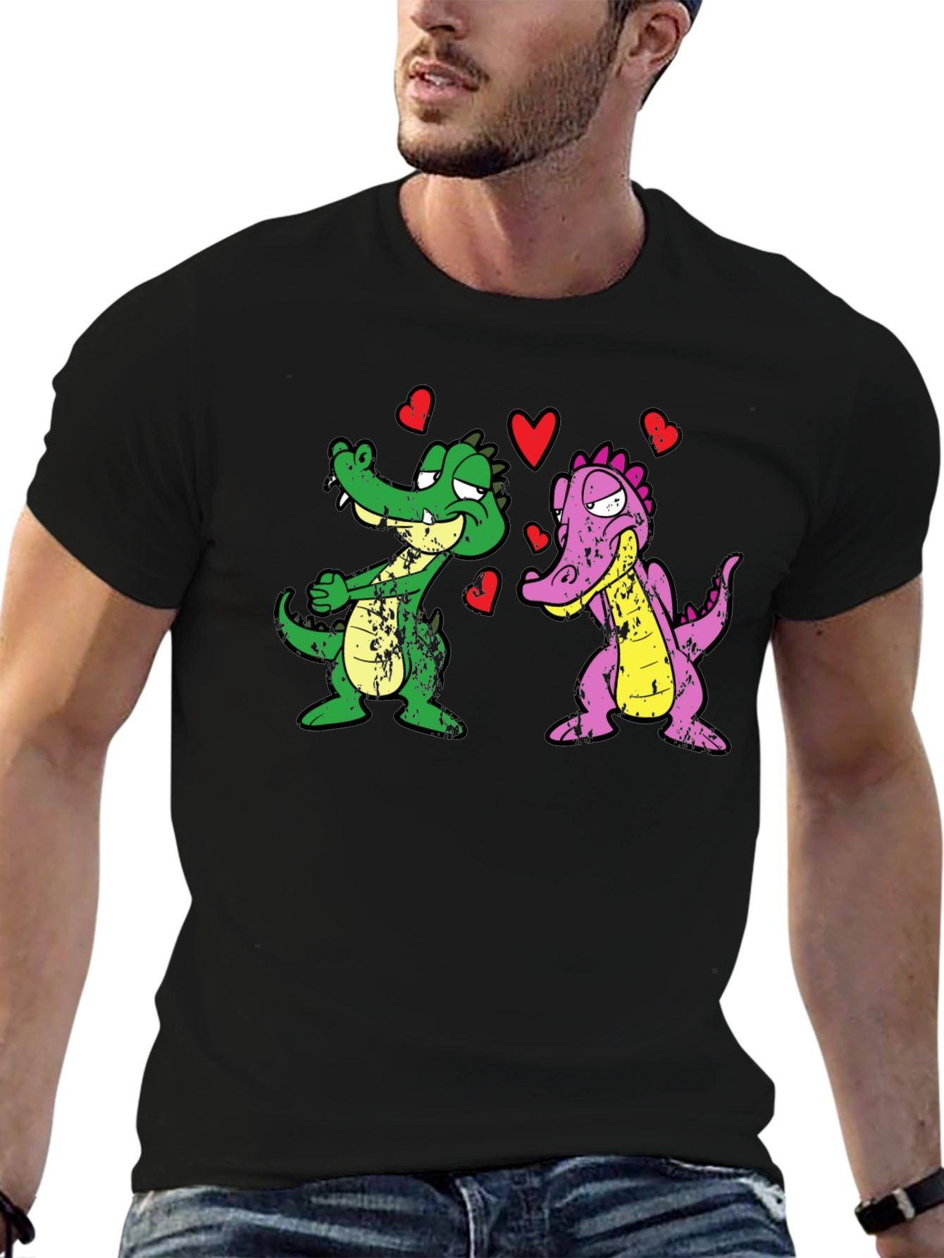 Alligator Love Graphic T-Shirt