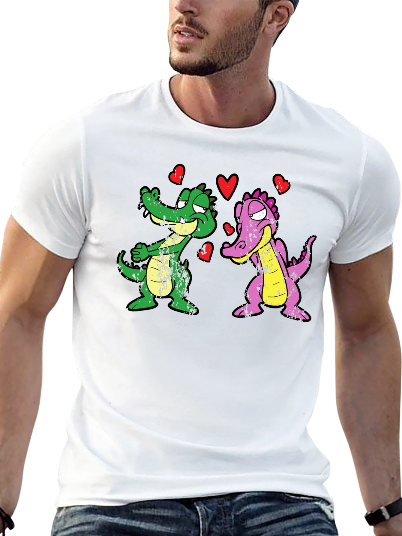 Alligator Love Graphic T-Shirt