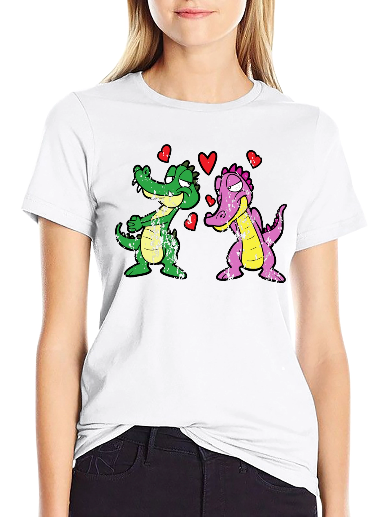 Alligator Love Graphic T-Shirt
