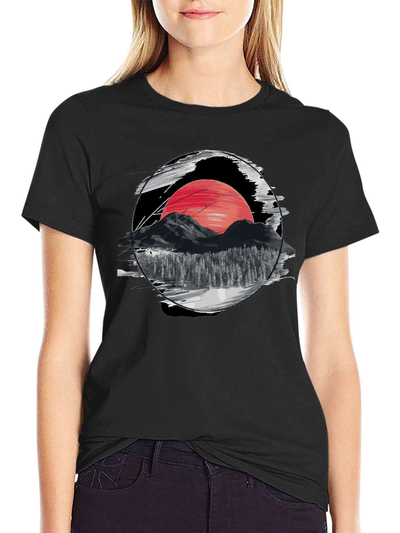 Mountain Sunset Graphic Tee