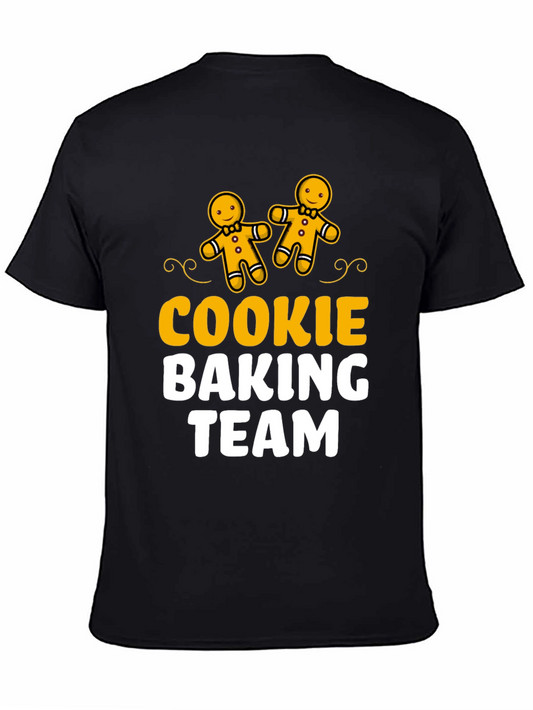 Cookie Baking Team Crewneck Graphic Tee