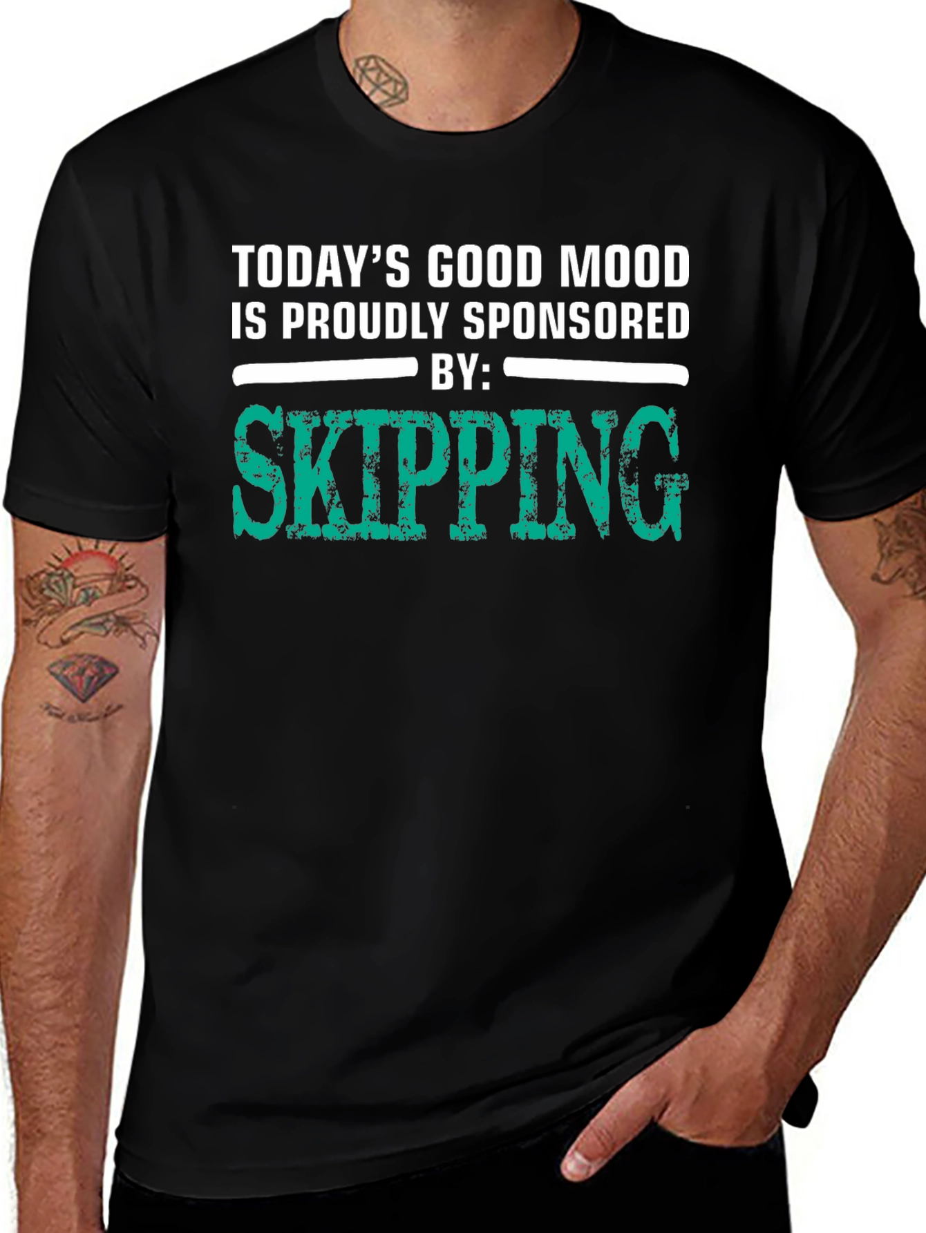 Skipping Good Mood Sponsor T-Shirt