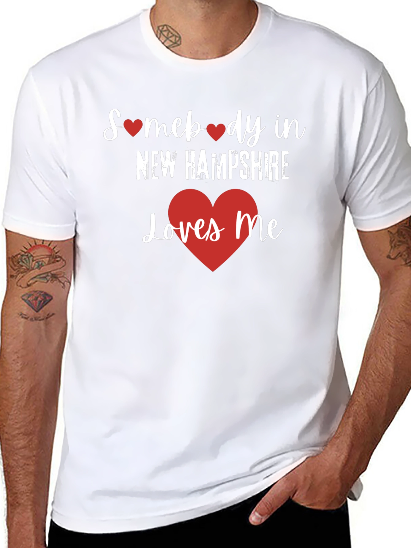 New Hampshire Loves Me T-Shirt