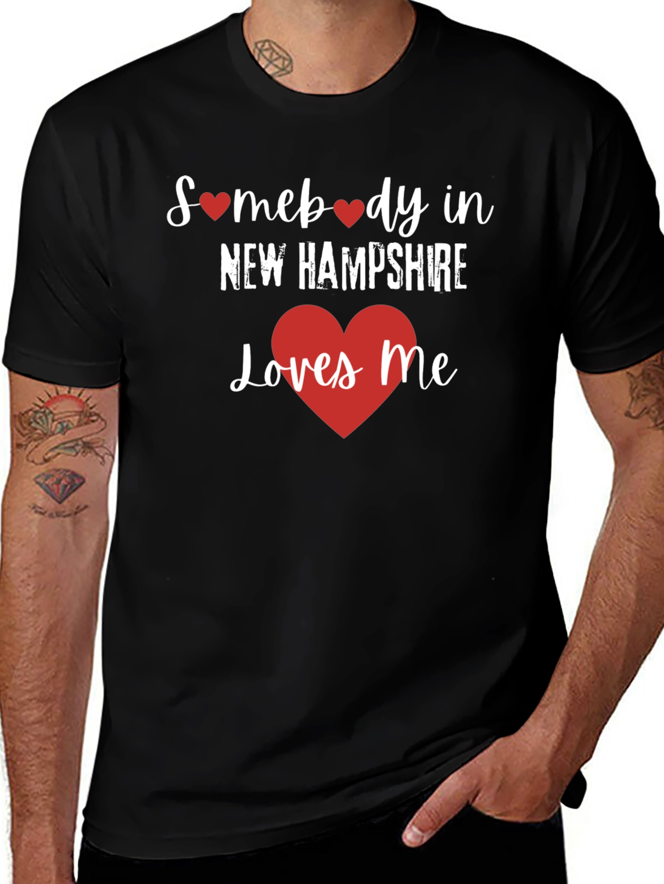 New Hampshire Loves Me T-Shirt