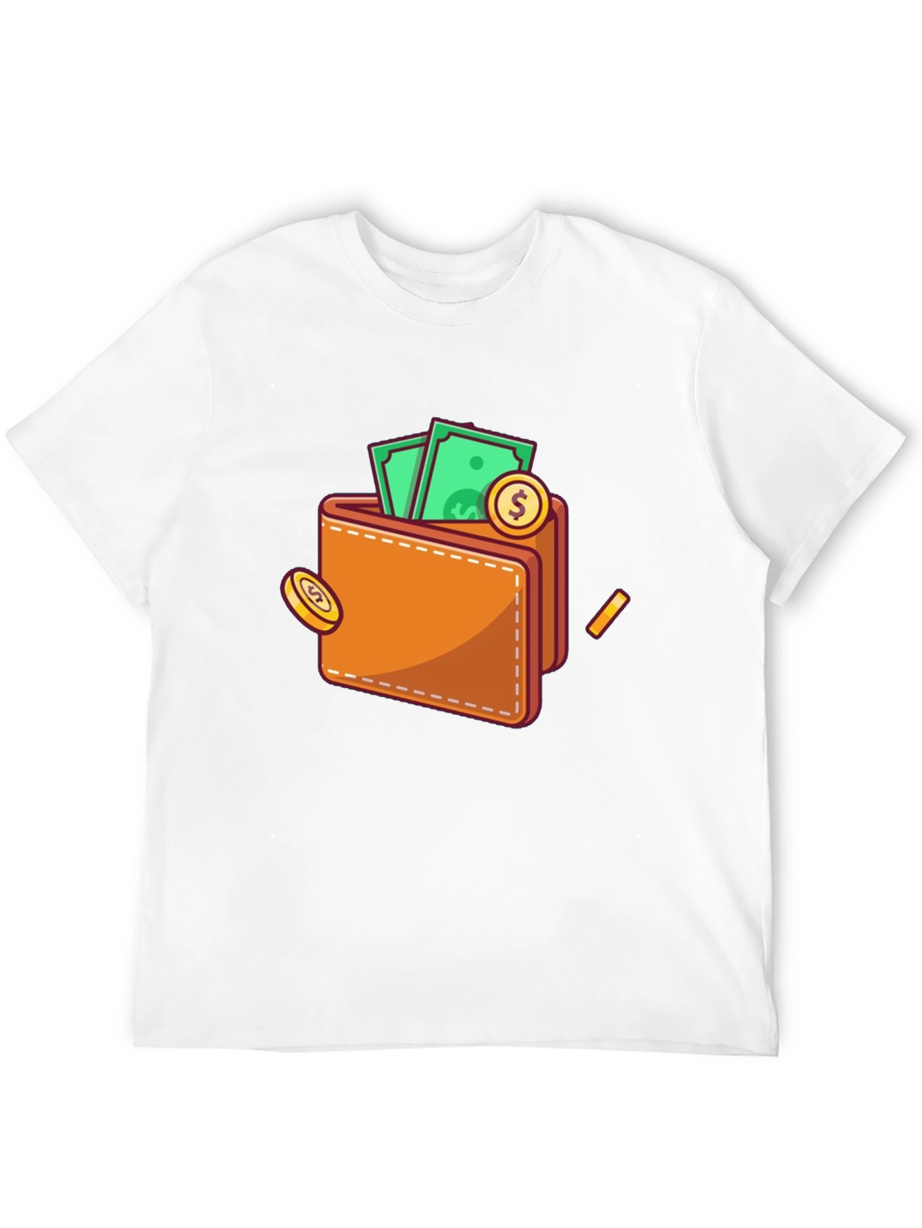 Wallet Graphic T-Shirt - Get Rich Quick