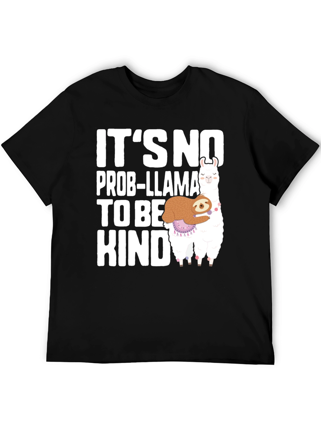 Its No Prob-llama To Be Kind T-Shirt