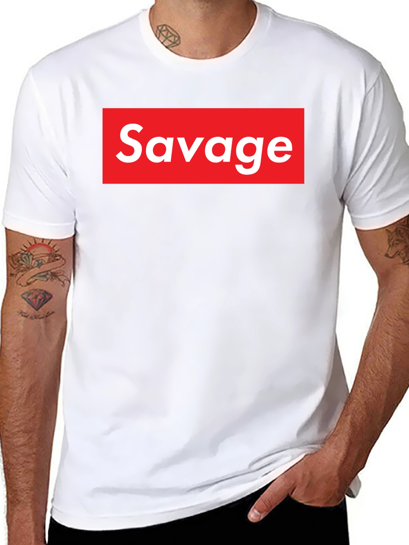 Savage Graphic Tee - Bold Streetwear