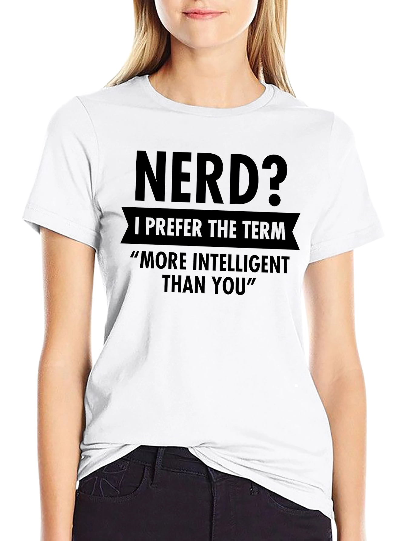 Nerd? Intelligent Funny T-Shirt