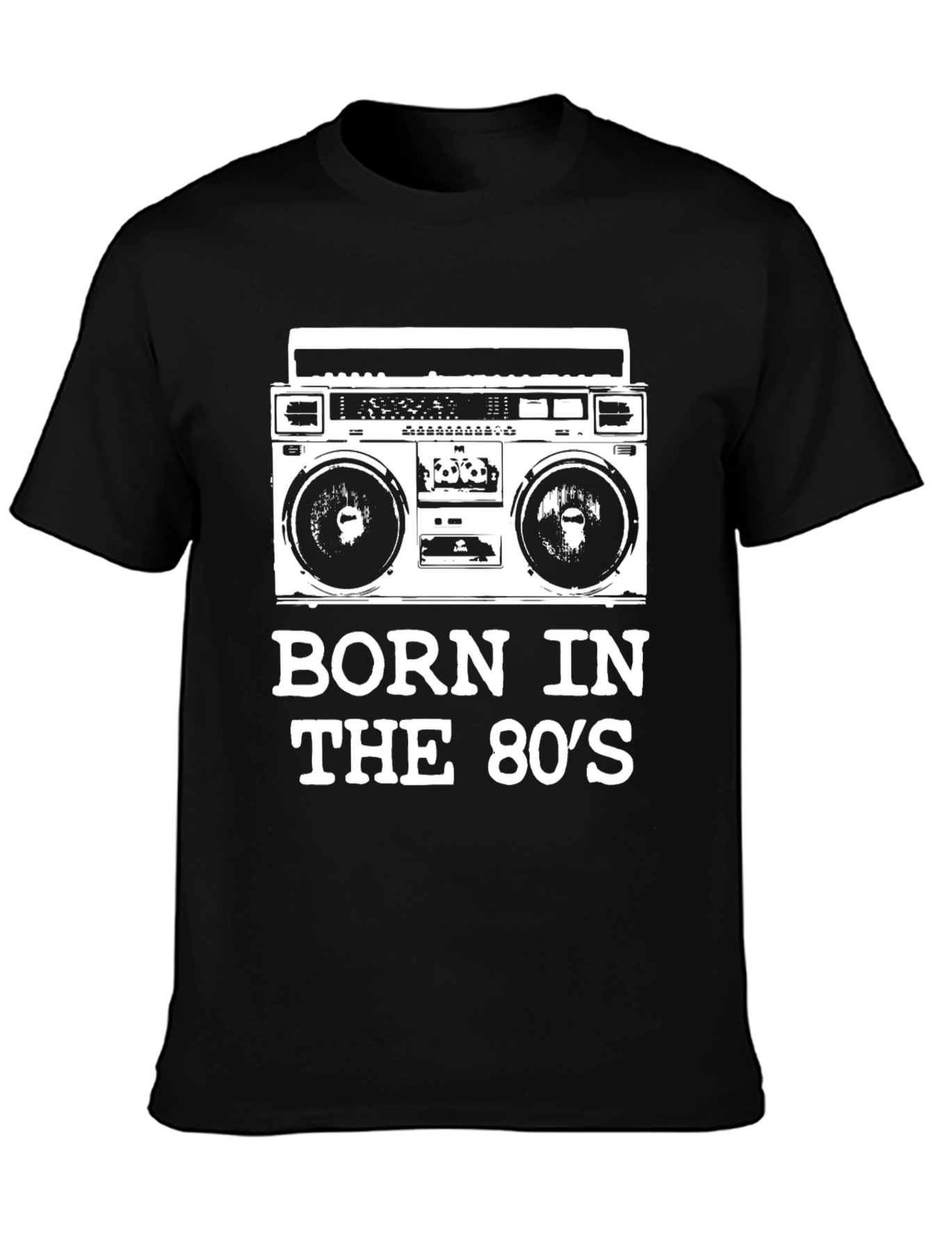 Born in the 80s Boombox T-Shirt