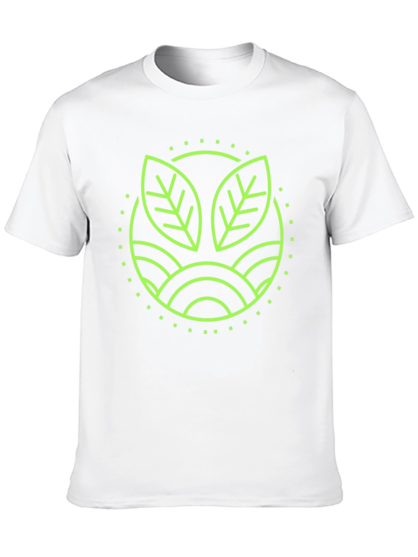 Eco-Friendly Graphic Tee - Stylish Black T-Shirt