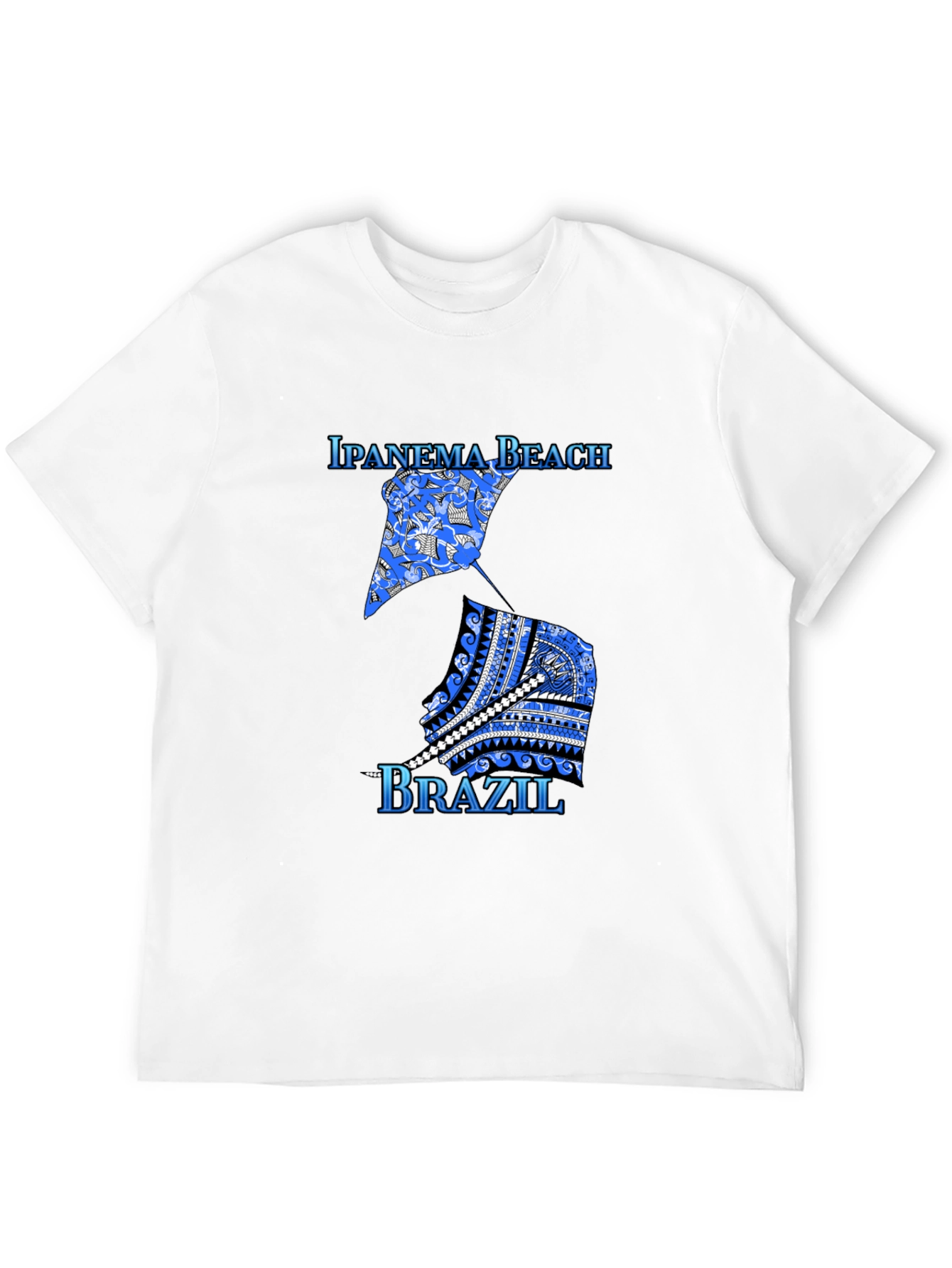 Ipanema Beach Brazil Graphic T-Shirt