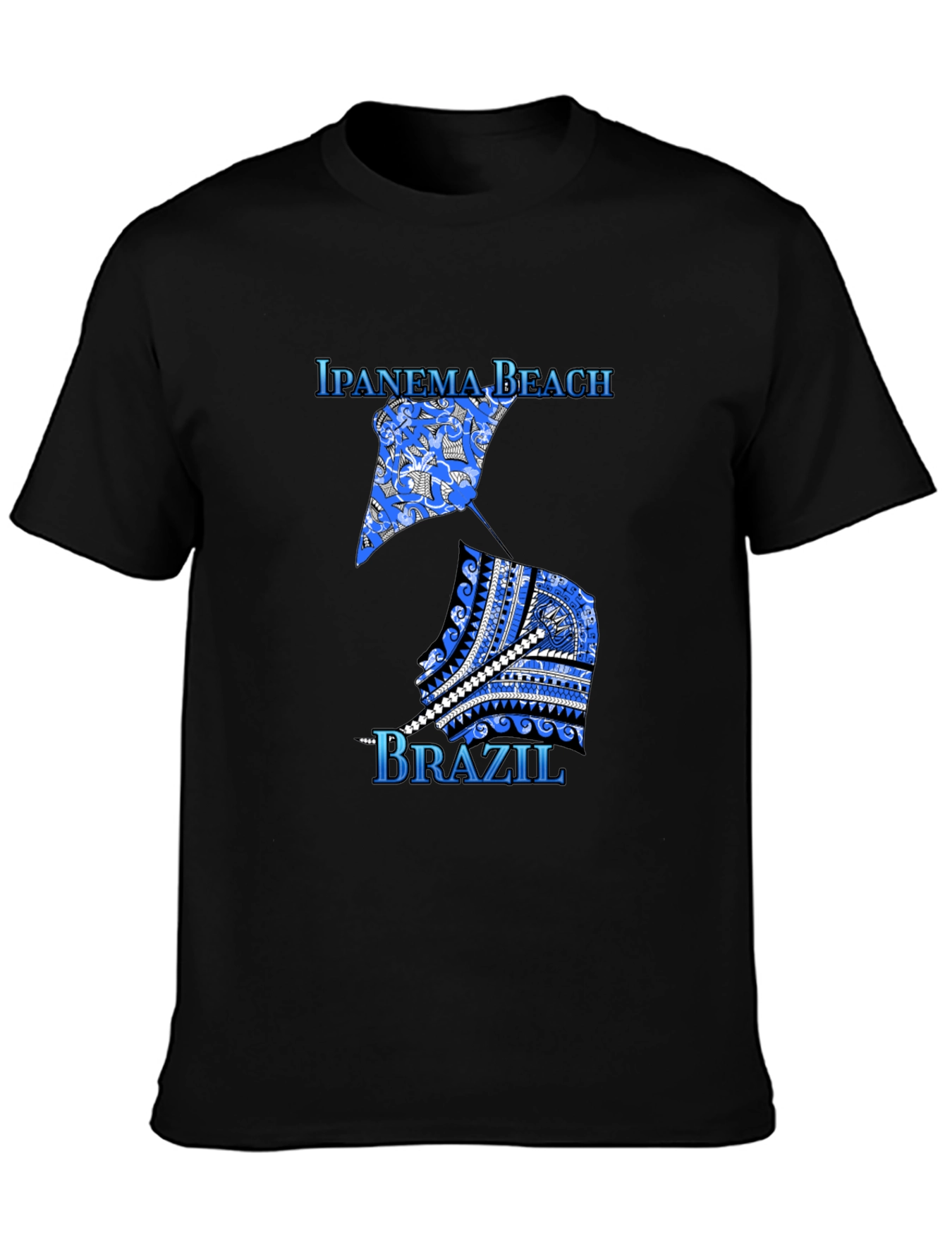 Ipanema Beach Brazil Graphic T-Shirt