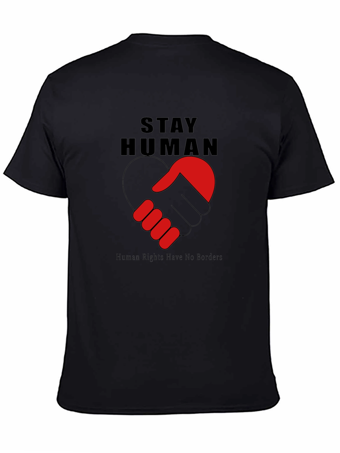 Stay Human Graphic Tee - Human Rights Shirt