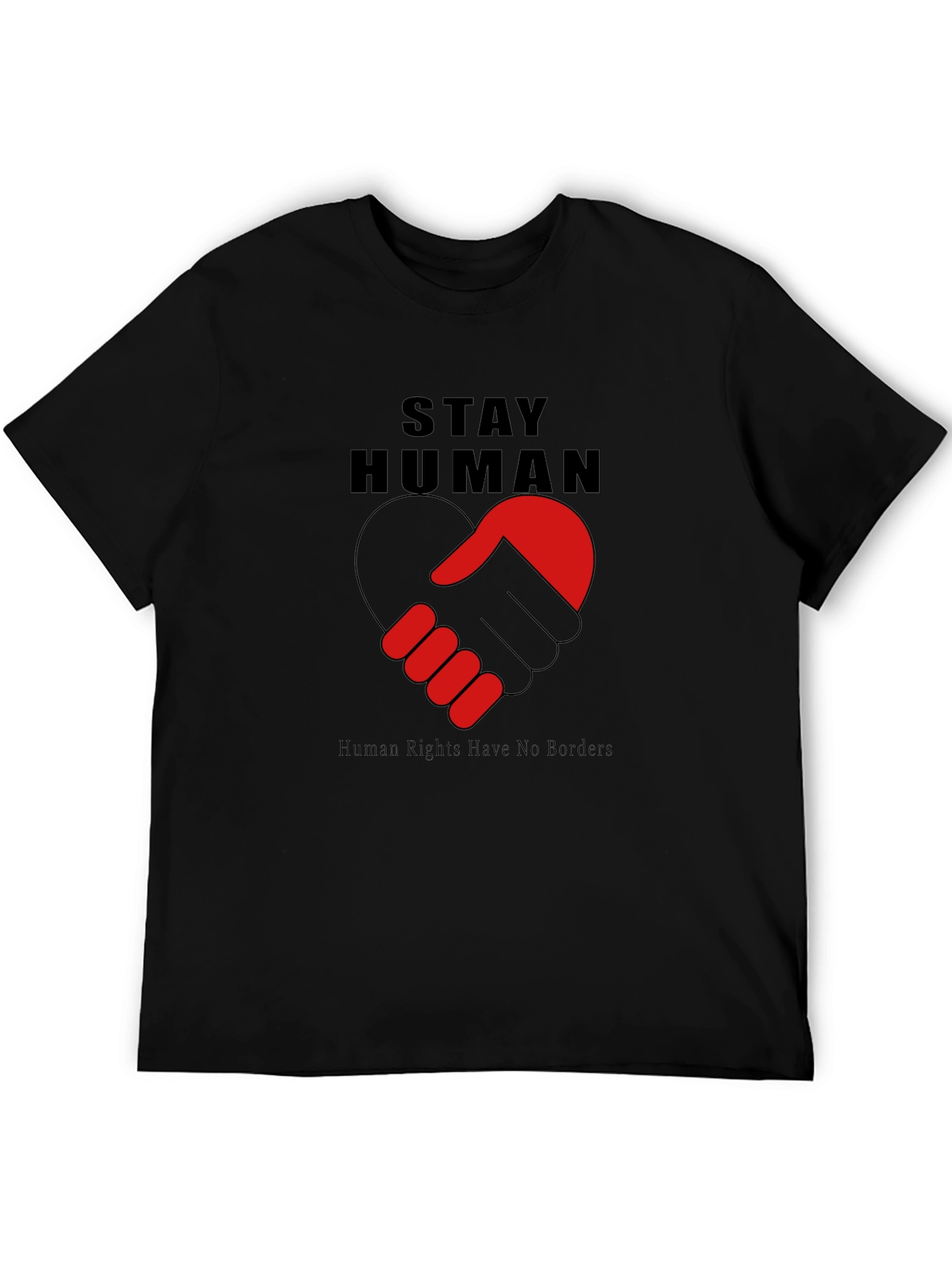 Stay Human Graphic Tee - Human Rights Shirt