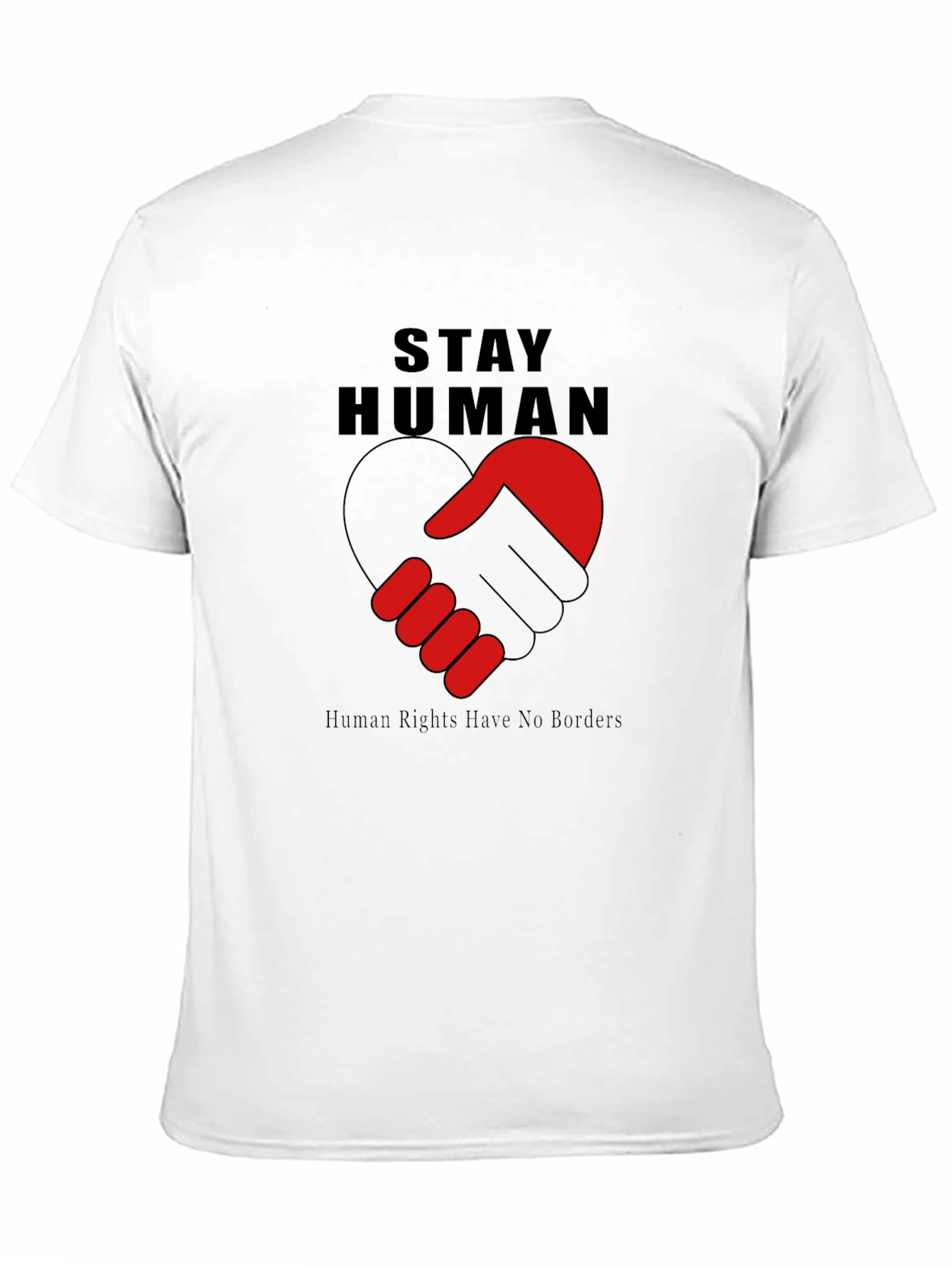 Stay Human Graphic Tee - Human Rights Shirt