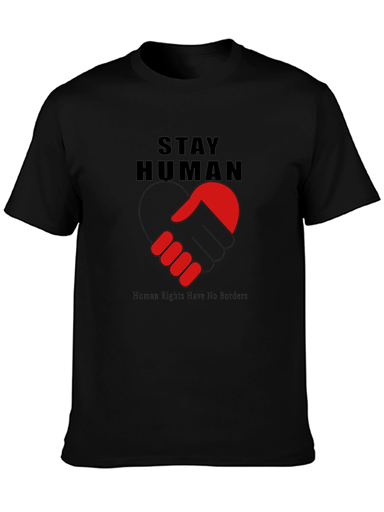Stay Human Graphic Tee - Human Rights Shirt