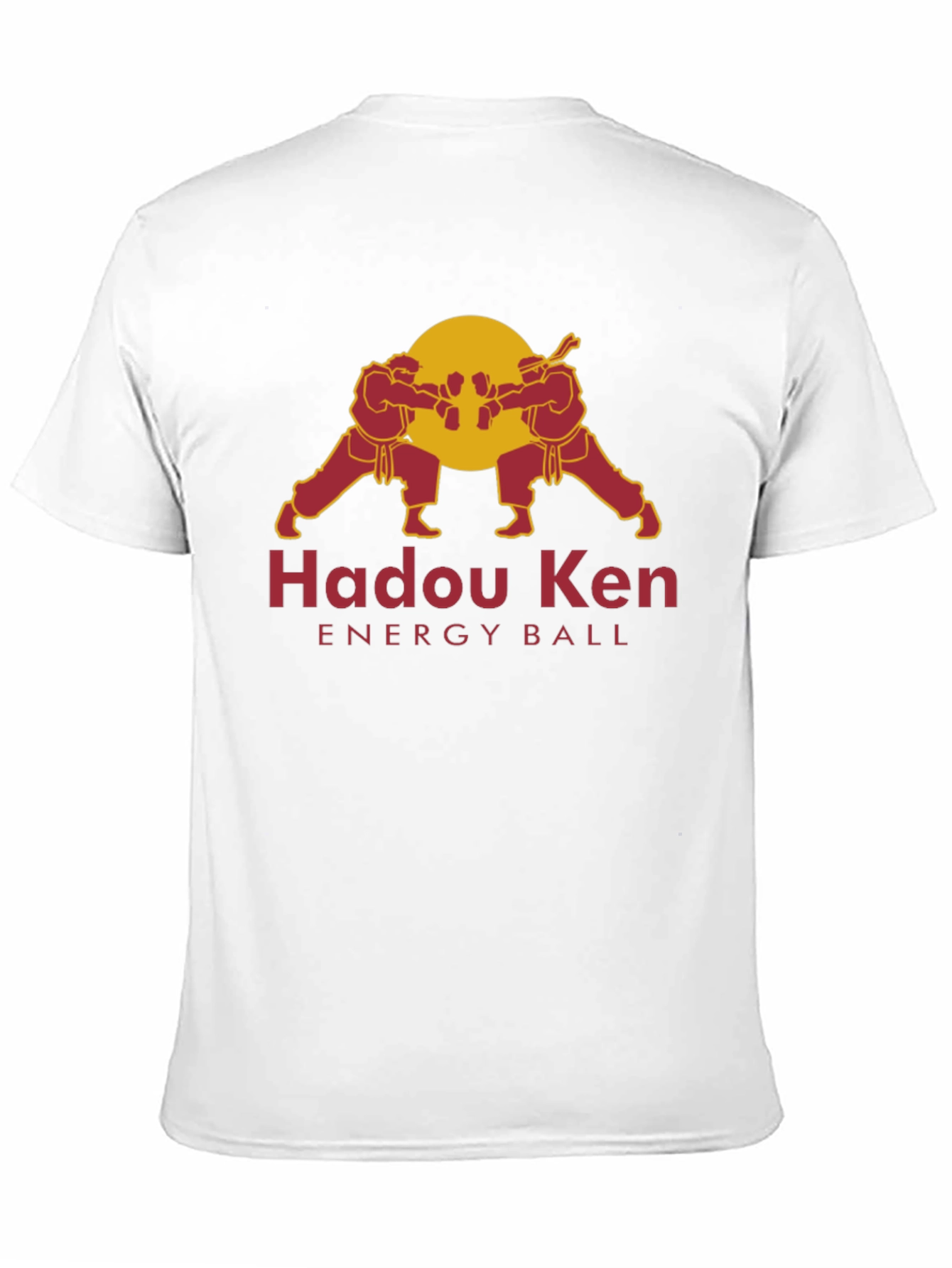Hadou Ken Energy Ball Black T-Shirt