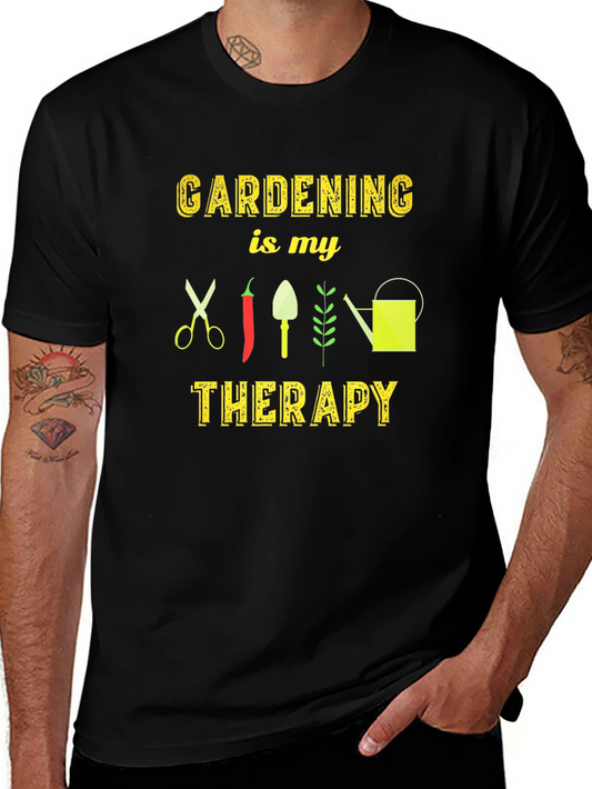 Gardening Therapy T-Shirt - Garden Lover Tee