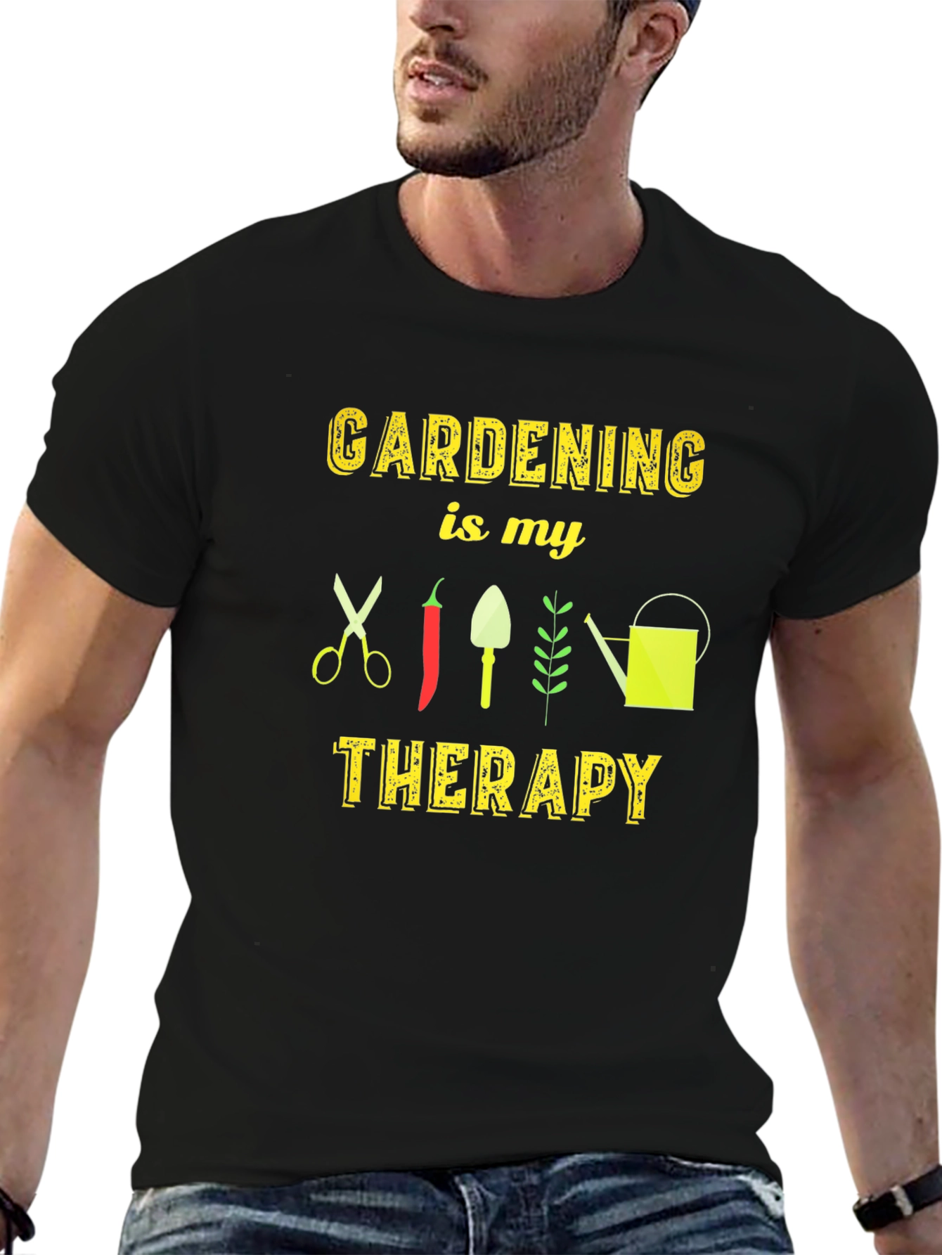 Gardening Therapy T-Shirt - Garden Lover Tee