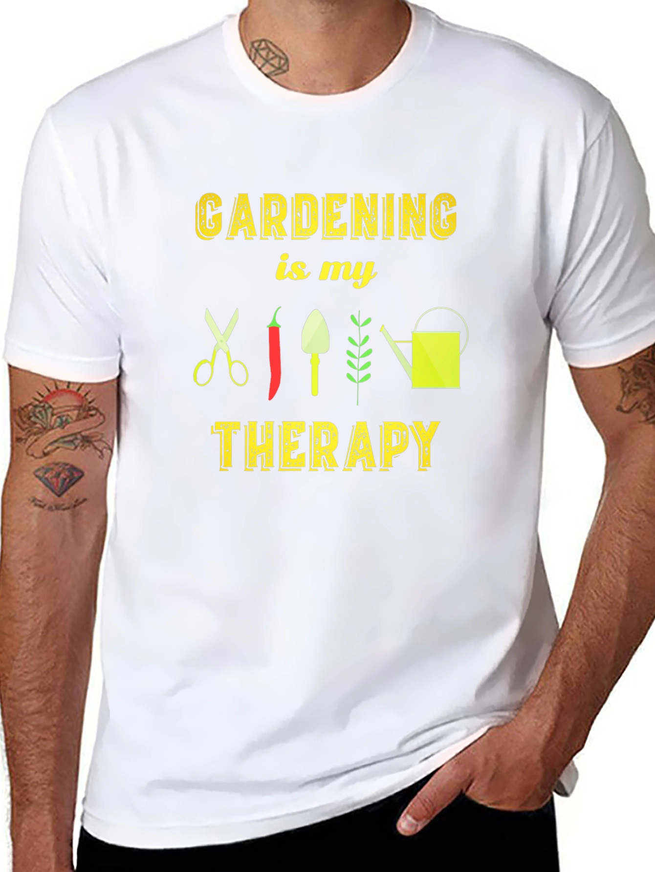 Gardening Therapy T-Shirt - Garden Lover Tee