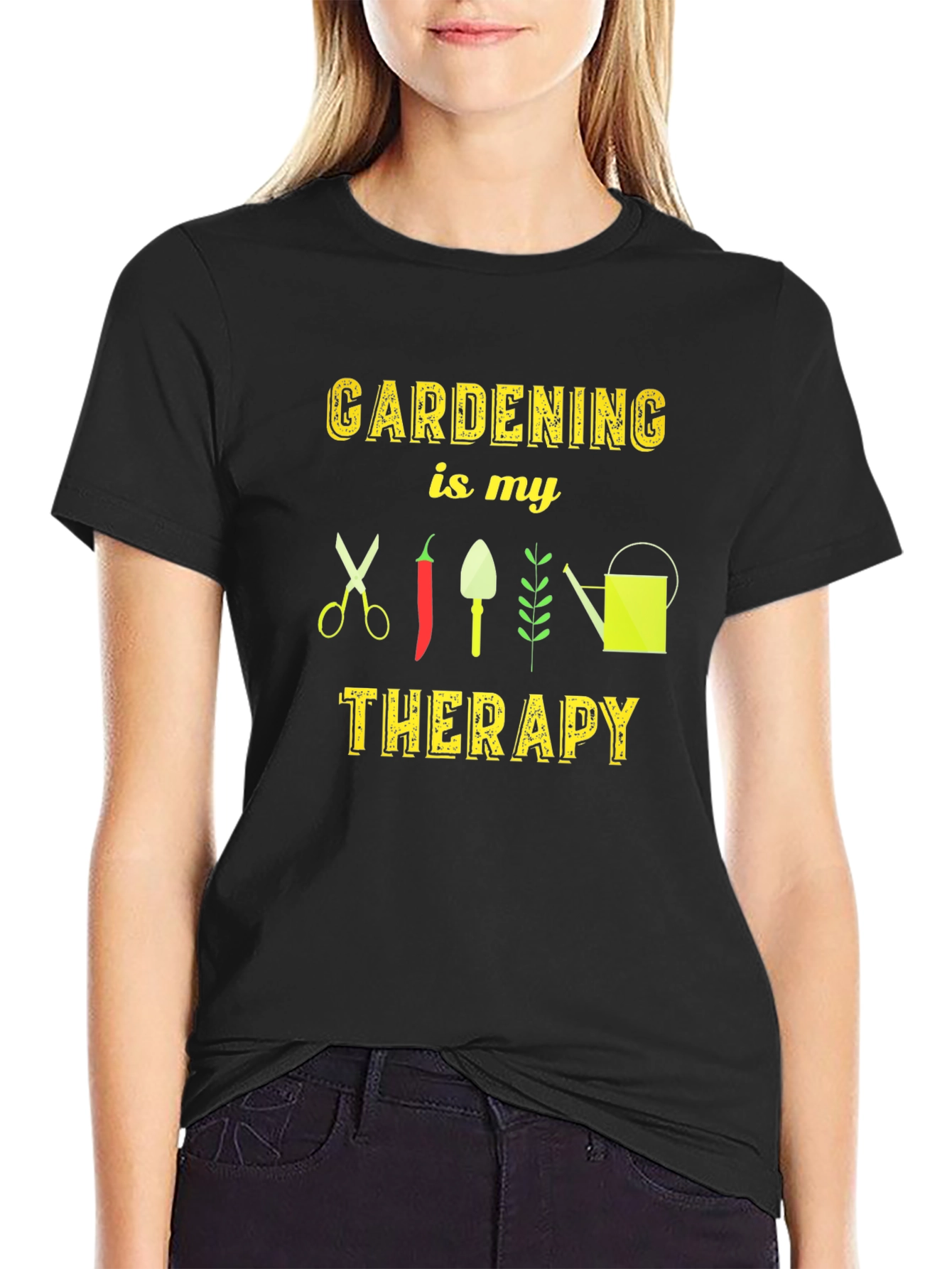 Gardening Therapy T-Shirt - Garden Lover Tee