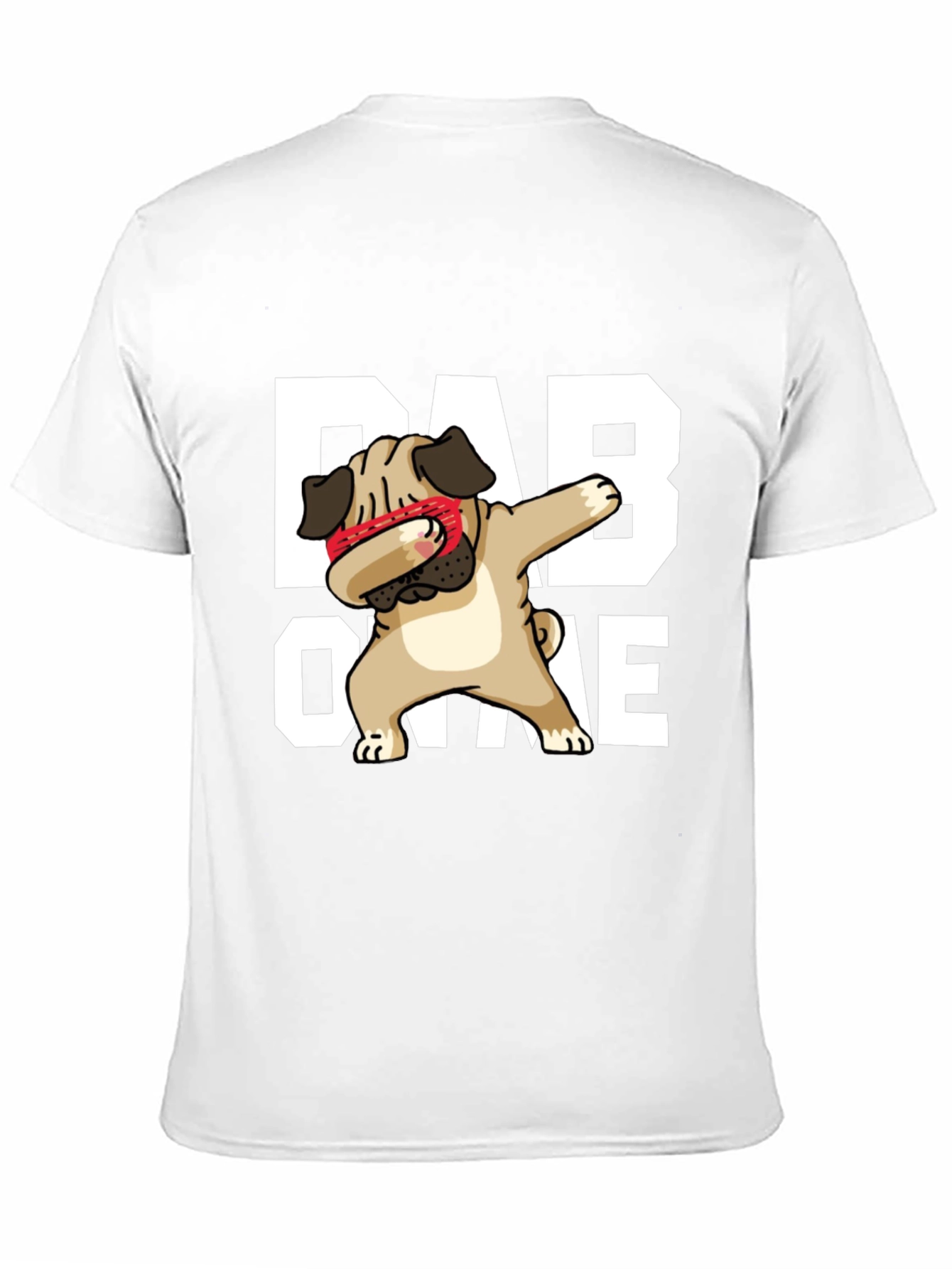 Dabbing Pug Dad Life T-Shirt