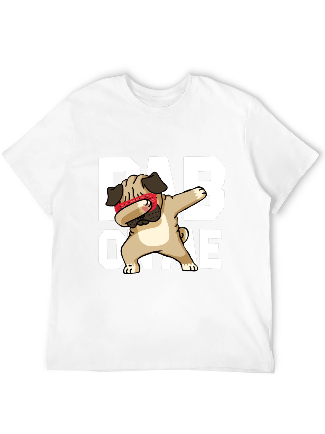 Dabbing Pug Dad Life T-Shirt