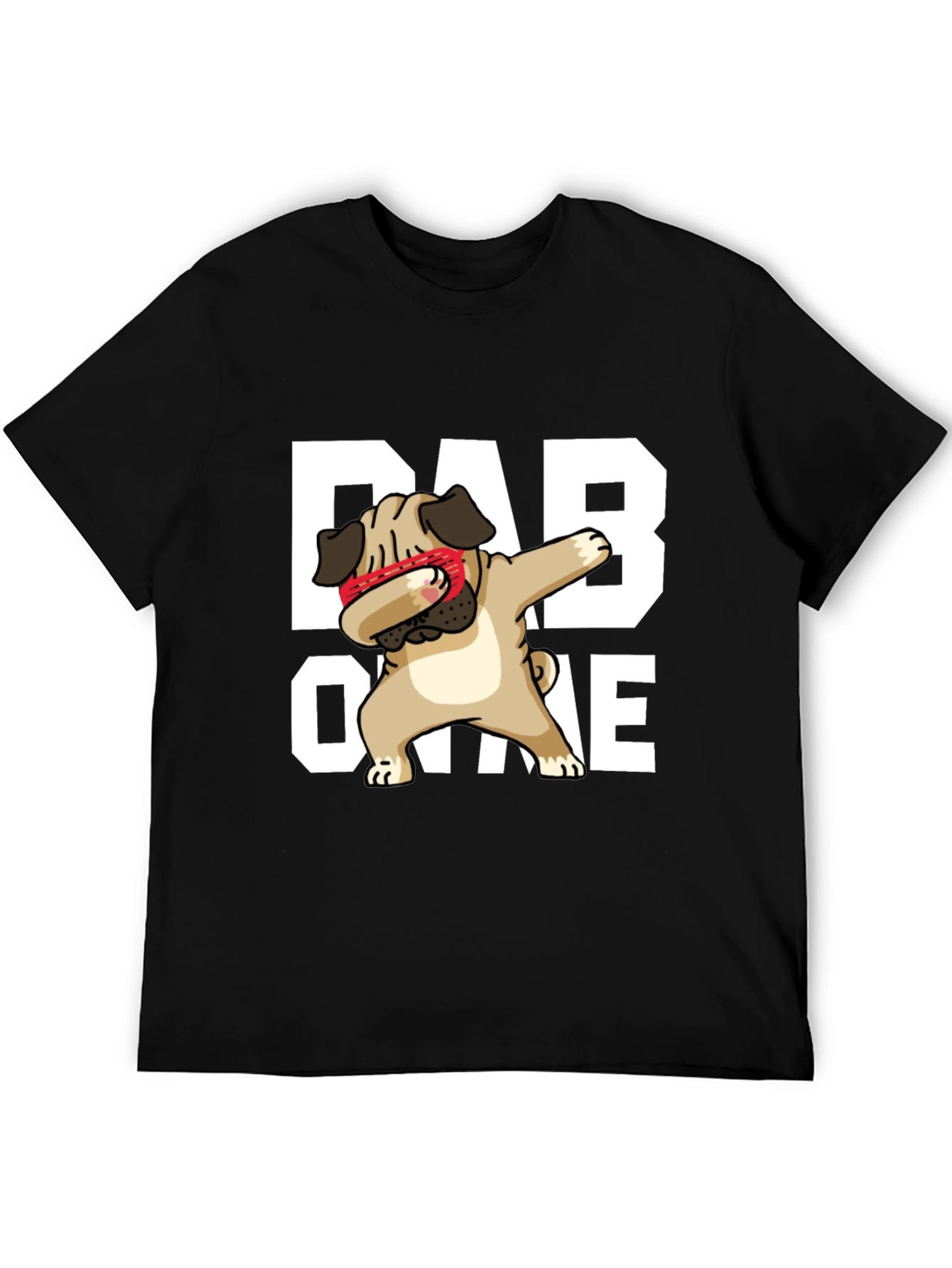 Dabbing Pug Dad Life T-Shirt