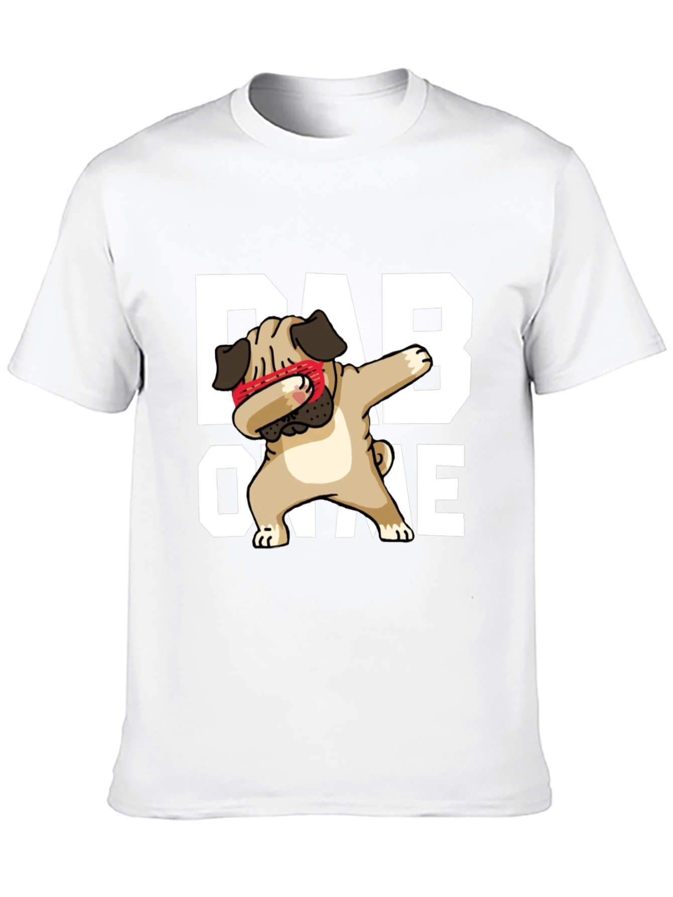 Dabbing Pug Dad Life T-Shirt