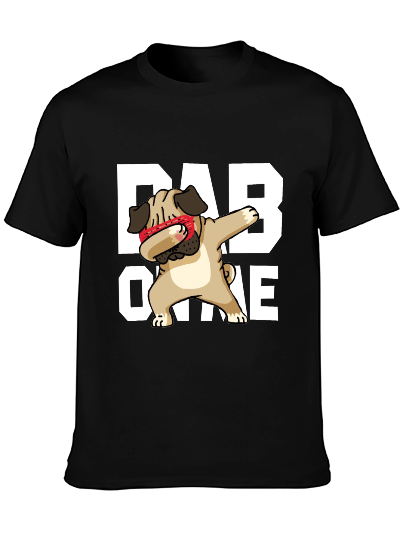 Dabbing Pug Dad Life T-Shirt