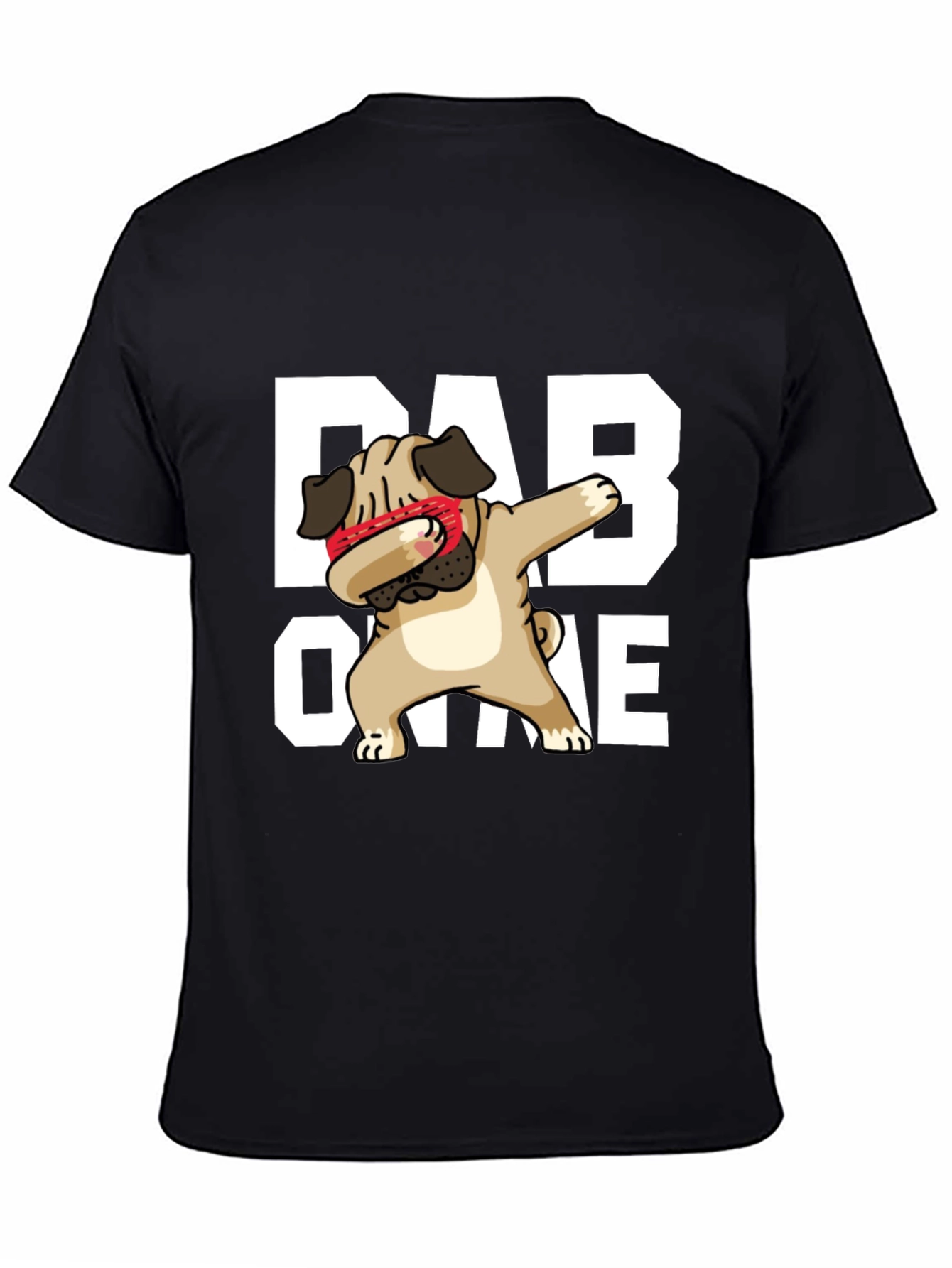 Dabbing Pug Dad Life T-Shirt