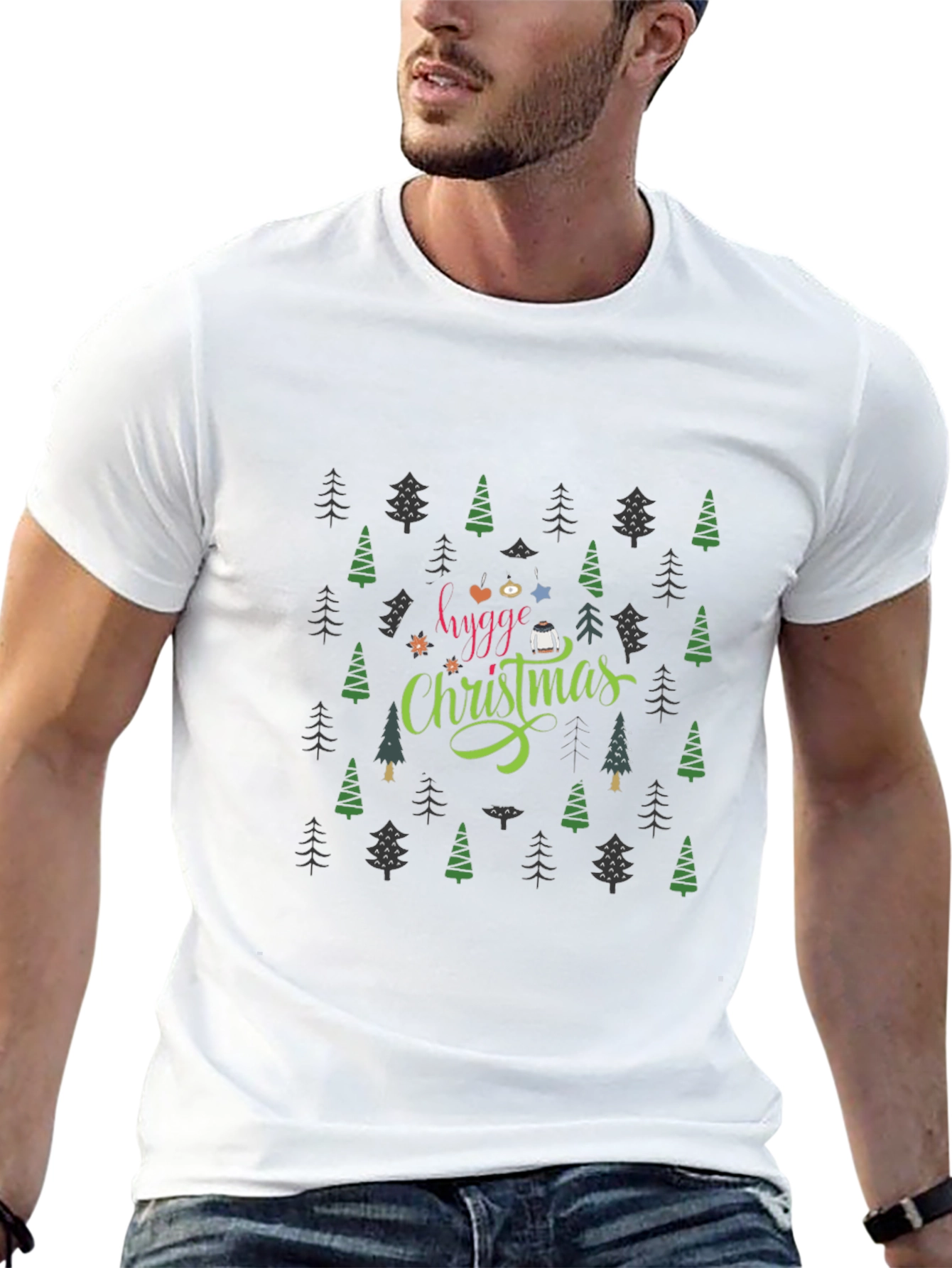 Hygge Christmas T-Shirt - Cozy Holiday Style