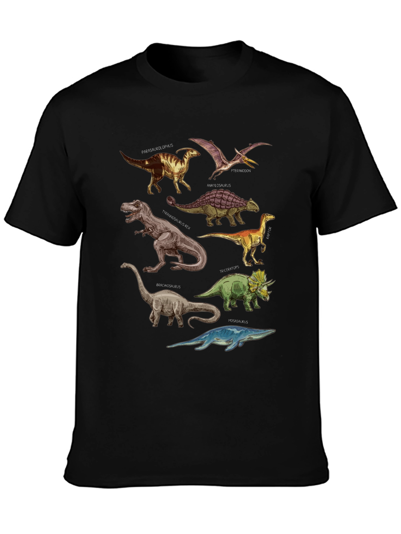 Dinosaur T-Shirt - Prehistoric Animals Tee