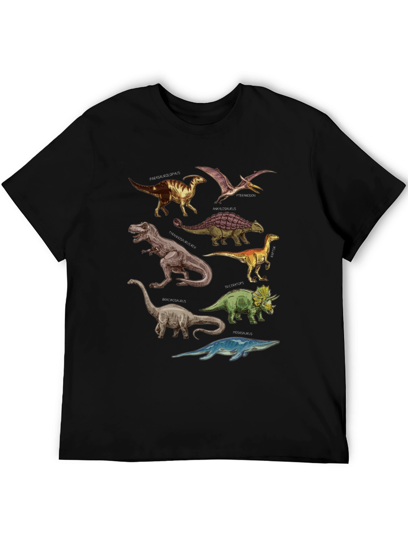 Dinosaur T-Shirt - Prehistoric Animals Tee