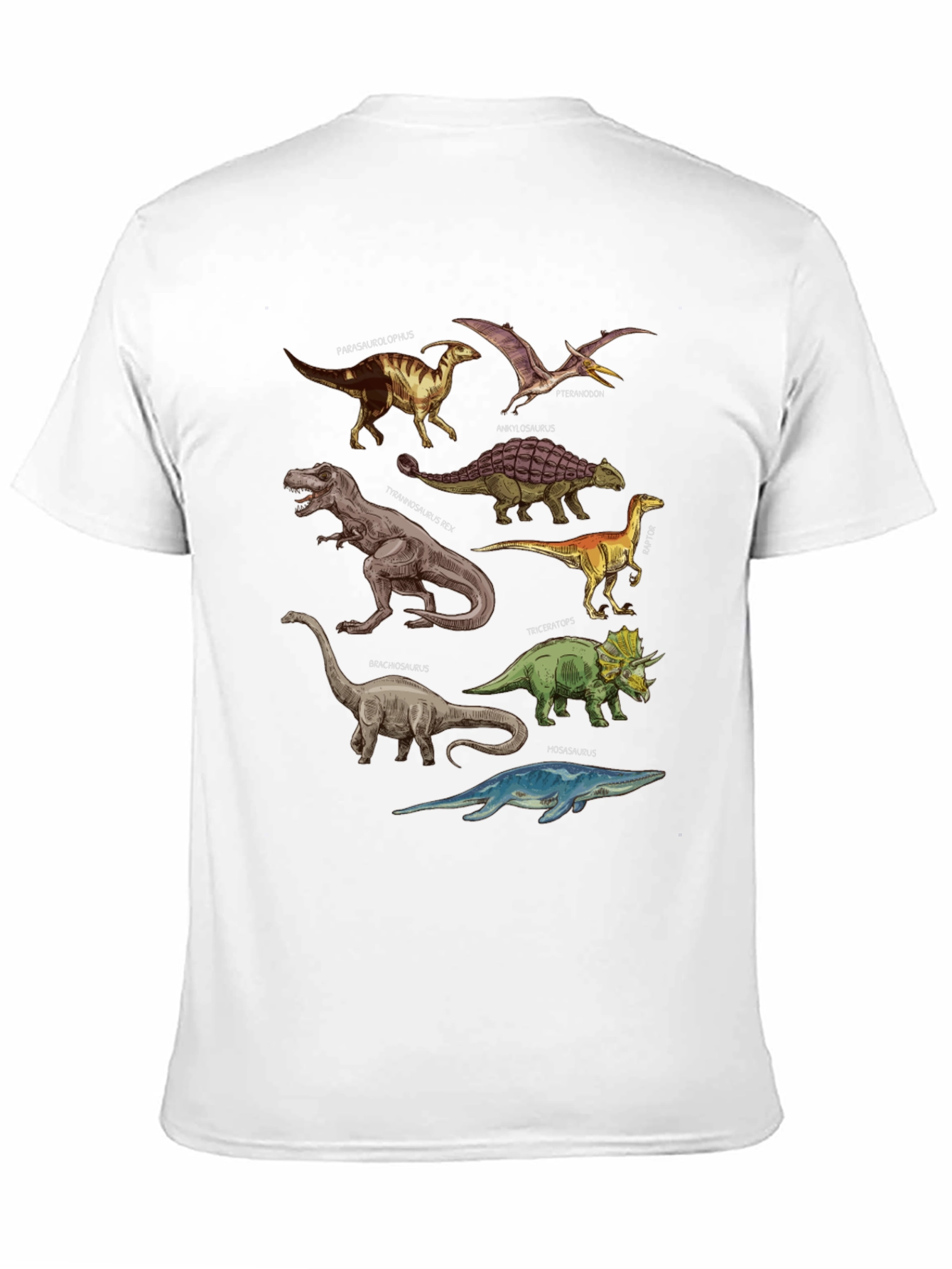 Dinosaur T-Shirt - Prehistoric Animals Tee