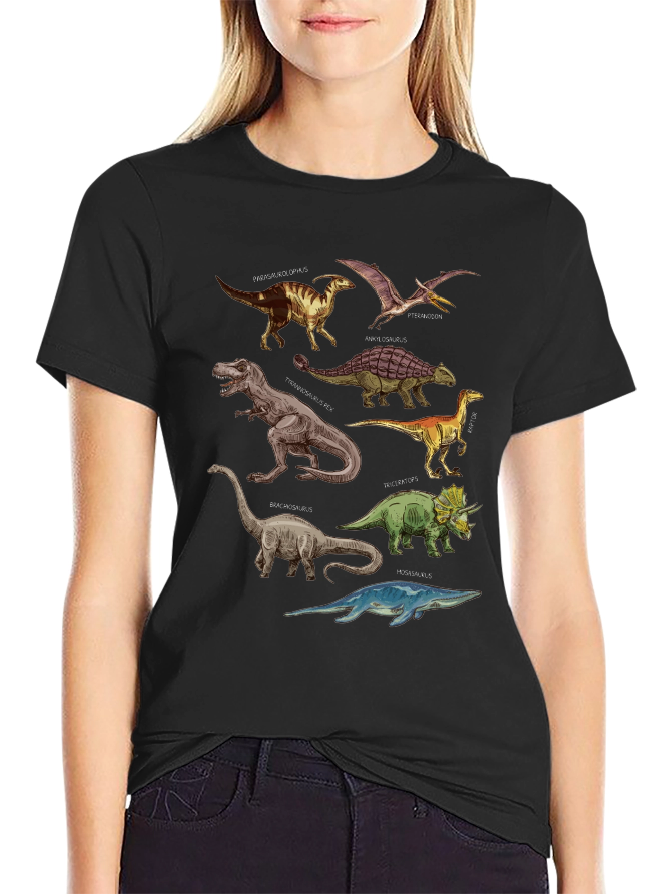 Dinosaur T-Shirt - Prehistoric Animals Tee
