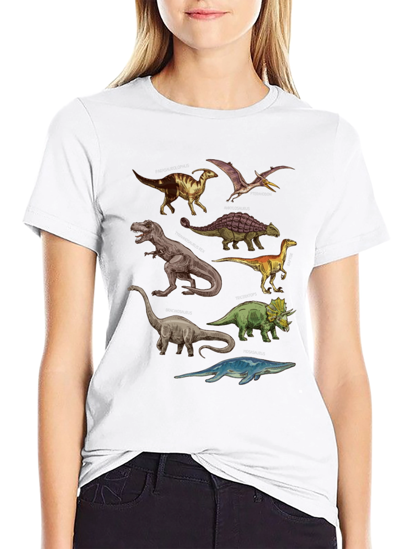 Dinosaur T-Shirt - Prehistoric Animals Tee