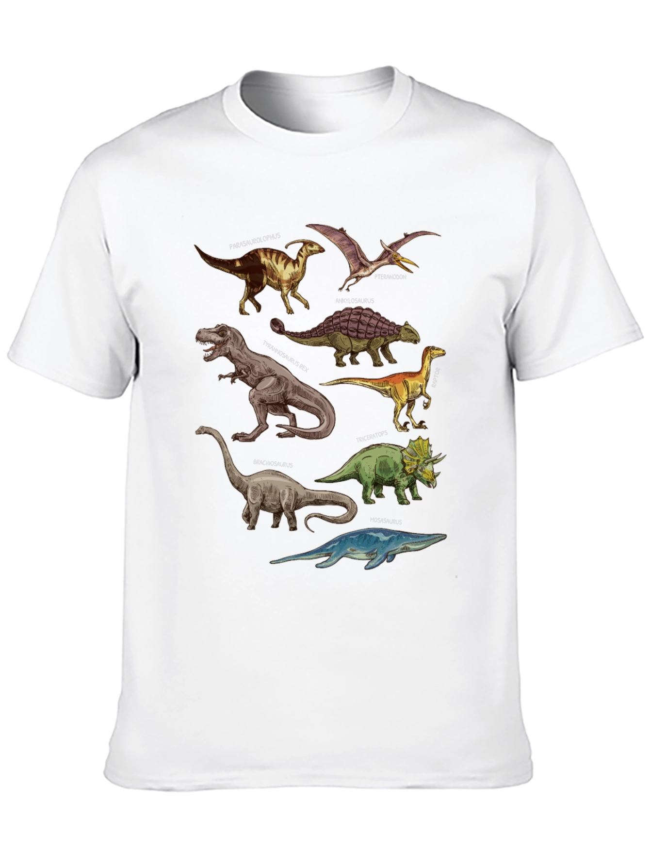 Dinosaur T-Shirt - Prehistoric Animals Tee