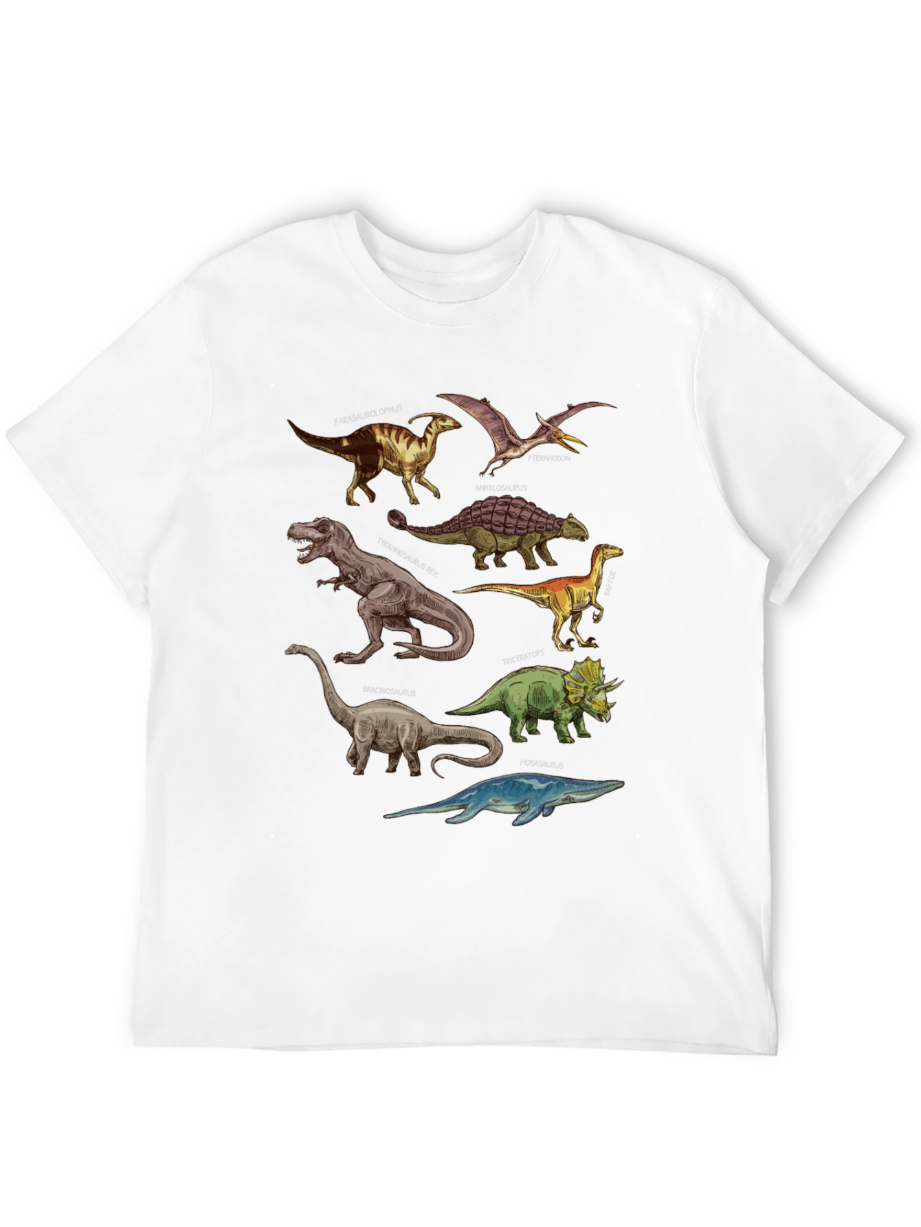 Dinosaur T-Shirt - Prehistoric Animals Tee