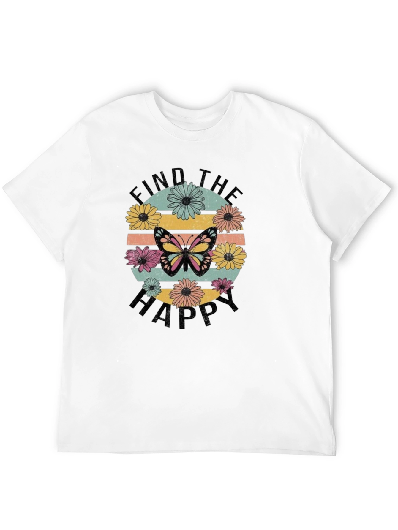Find the Happy Butterfly Graphic Tee